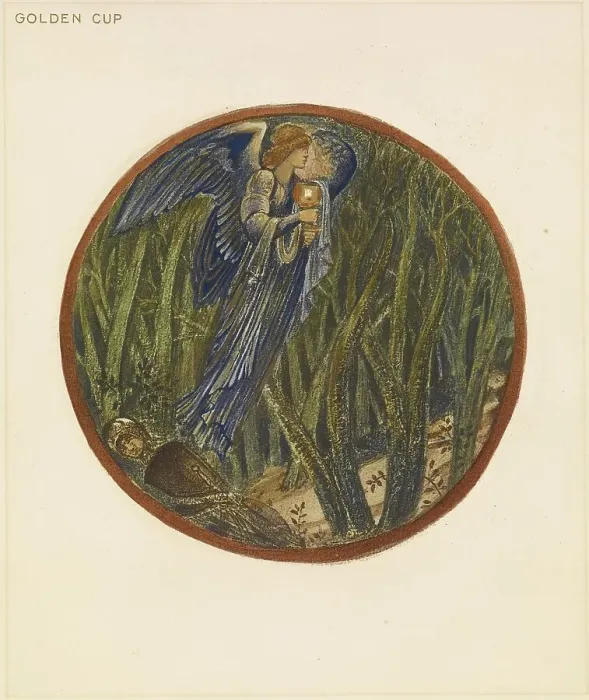 Framed Print : The Flower Book - Golden Cup, 1905. Creator: Sir Edward Coley Burne-Jones Framed Print : The Flower Book - Golden Cup, 1905. Creator: Sir Edward Coley Burne-Jones