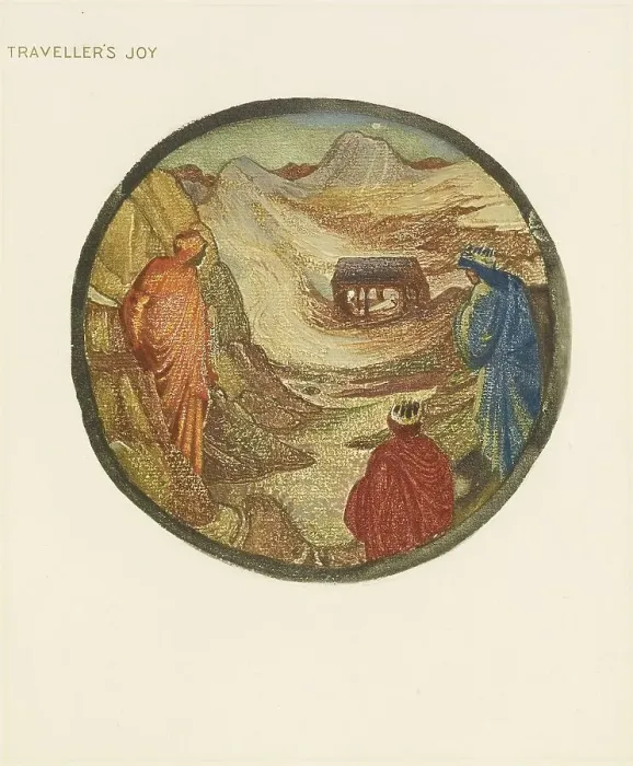 Framed Print : The Flower Book - Traveller's Joy, 1905. Creator: Sir Edward Coley Burne-Jones Framed Print : The Flower Book - Traveller's Joy, 1905. Creator: Sir Edward Coley Burne-Jones