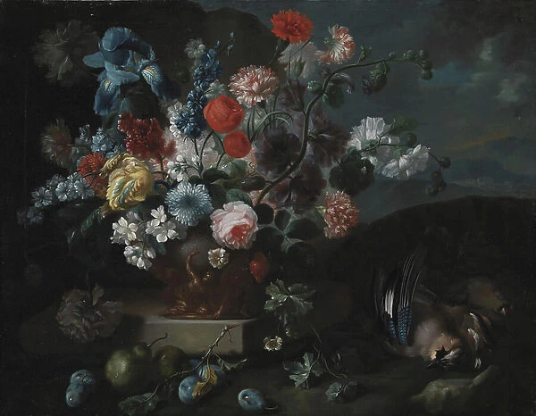 Flower Bowl, 1673-1724. Creator: Franz Werner von Tamm