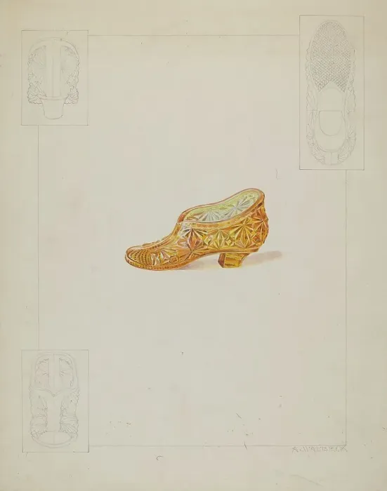 Framed Print : Flower Holder, c. 1936. Creator: Alfred Walbeck Framed Print : Flower Holder, c. 1936. Creator: Alfred Walbeck