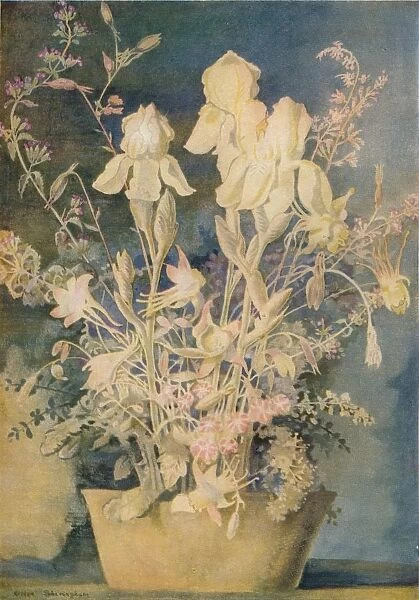 Flower Painting by George Sheringham, c1910-1920, (1936). Creator: George Sheringham