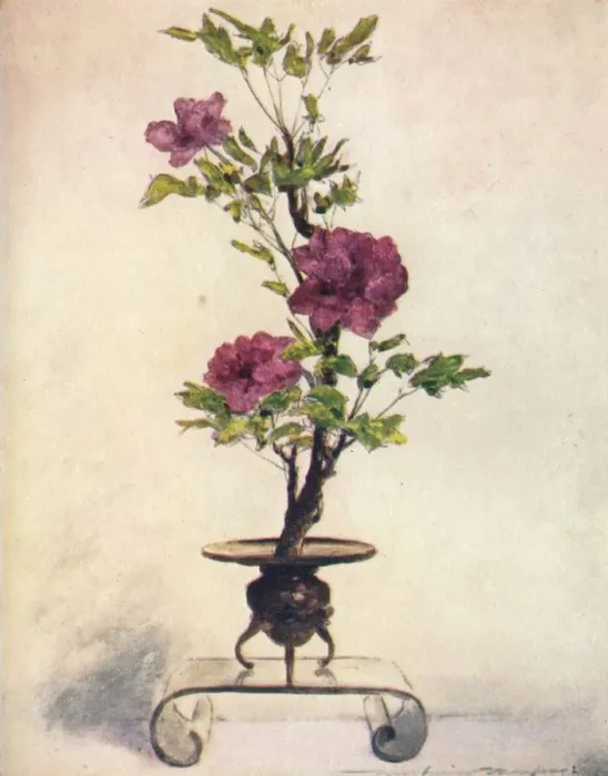 Framed Print : Flower-Placing, c1887, (1901). Artist: Mortimer L Menpes