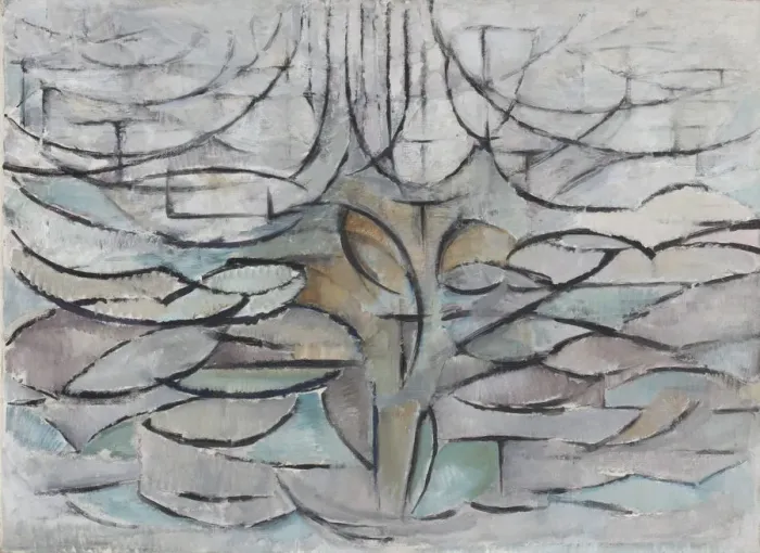 Framed Print : The Flowering Apple Tree, 1912. Creator: Mondrian, Piet (1872-1944) Framed Print : The Flowering Apple Tree, 1912. Creator: Mondrian, Piet (1872-1944)