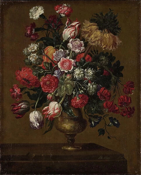 Flowerpiece, 1699. Creator: Andrea Scacciati