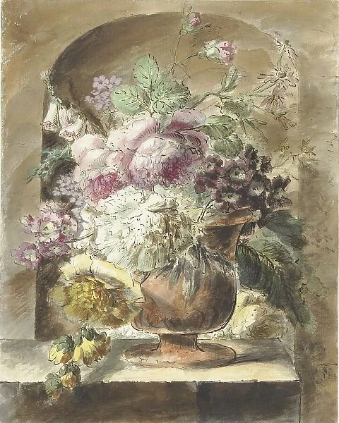 Flowers, 1745-1784. Creator: Pieter van Loo