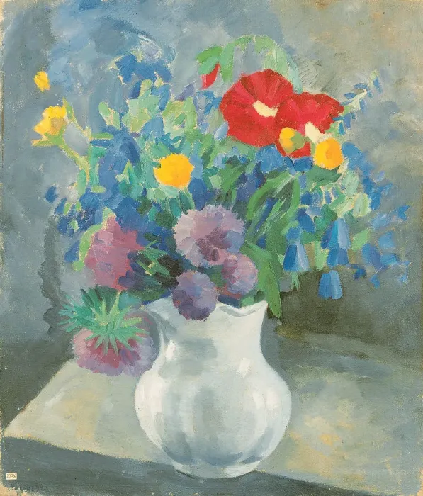 Framed Print : Flowers, 1925. Artist: Petr Savvic Utkin Framed Print : Flowers, 1925. Artist: Petr Savvic Utkin