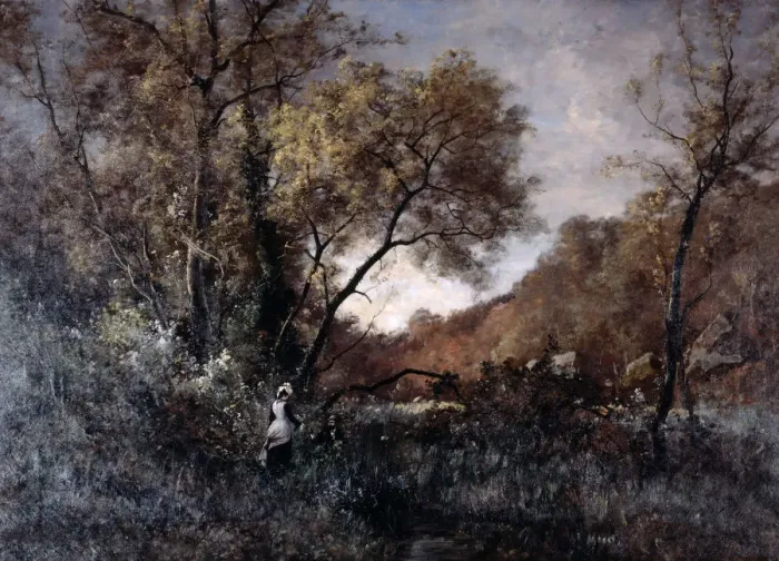Framed Print : Flowers in April, 1877. Artist: Emmanuel Lansyer Framed Print : Flowers in April, 1877. Artist: Emmanuel Lansyer