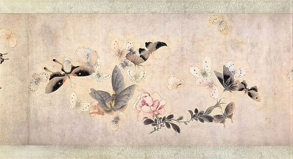 Flowers and Butterflies. Creator: Ma Quan