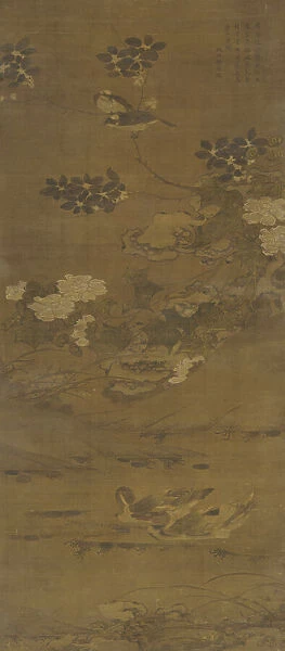 Flowers, Ducks, and other Birds, Ming or Qing dynasty, 15th-18th century