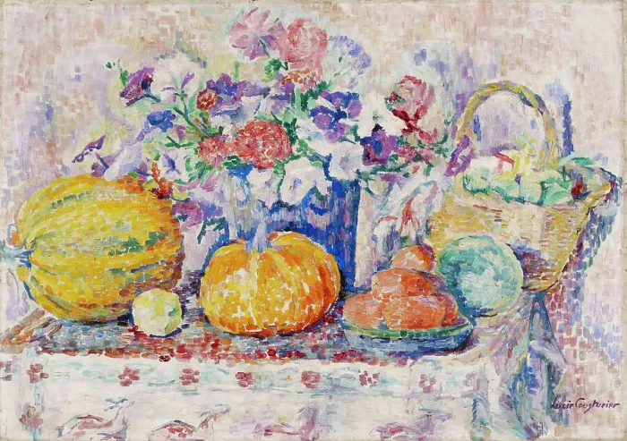 Framed Print : Flowers and Fruit of Provence, 1890-1917. Creator: Lucie Cousturier Framed Print : Flowers and Fruit of Provence, 1890-1917. Creator: Lucie Cousturier
