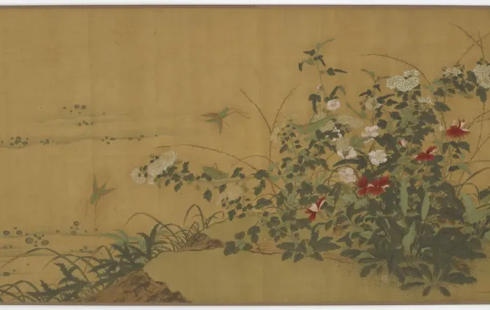 Framed Print : Flowers, Plants, and Insects, Ming dynasty, 16th century. Creator: Unknown Framed Print : Flowers, Plants, and Insects, Ming dynasty, 16th century. Creator: Unknown