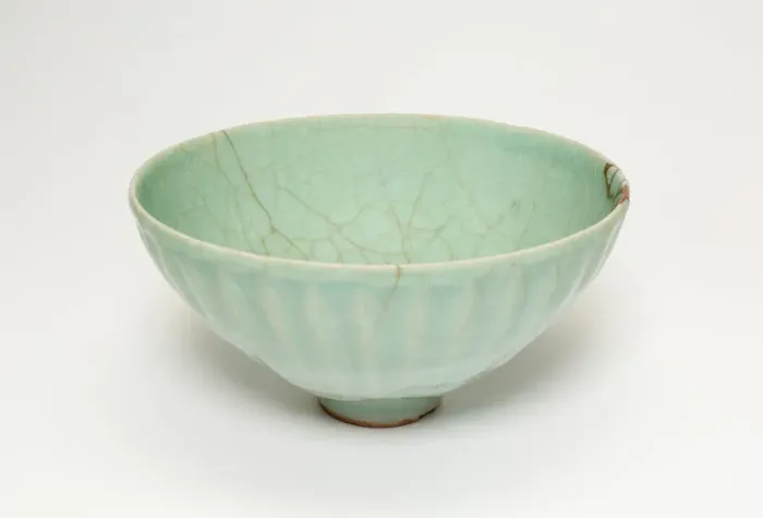 Framed Print : Fluted Bowl, Song dynasty (960-1279) or later. Creator: Unknown Framed Print : Fluted Bowl, Song dynasty (960-1279) or later. Creator: Unknown