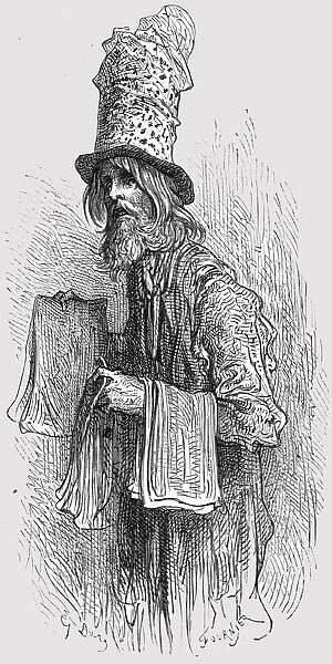 The Fly Paper Merchant, 1872. Creator: Gustave Doré