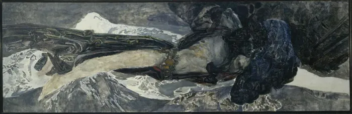 Framed Print : Flying Demon, 1899. Artist: Vrubel, Mikhail Alexandrovich (1856-1910) Framed Print : Flying Demon, 1899. Artist: Vrubel, Mikhail Alexandrovich (1856-1910)