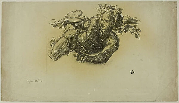 Flying Figure, 1837 / 75. Creator: Alfred George Stevens