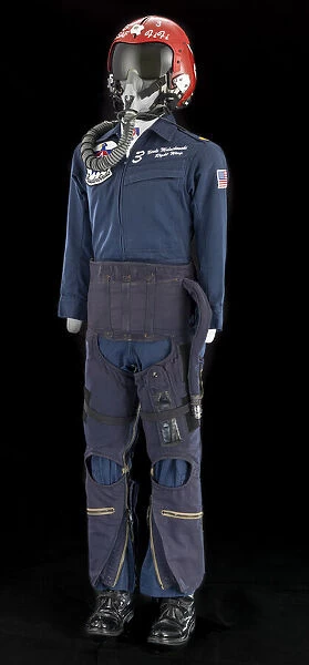 Flying suit, USAF Thunderbirds, 2006-2007. Creator: Gibson & Barnes