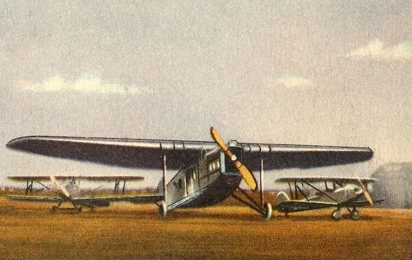 Focke-Wulf A 21 Photomowe plane, 1920s, (1932). Creator: Unknown