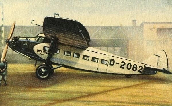 Focke-Wulf A 38 Mowe plane, 1932. Creator: Unknown