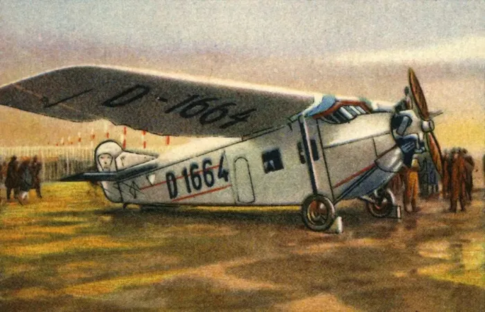 Framed Print : Focke-Wulf A28 Habicht plane, 1920s, (1932). Creator: Unknown Framed Print : Focke-Wulf A28 Habicht plane, 1920s, (1932). Creator: Unknown