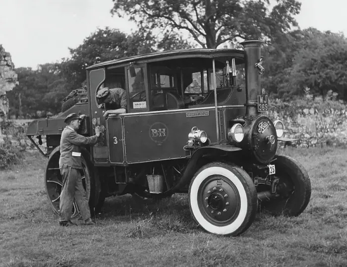 Framed Print : Foden D type steam truck 1932 Framed Print : Foden D type steam truck 1932