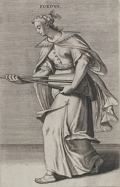 Foedus, from Prosopographia, ca. 1585-90. ca. 1585-90. Creator: Philip Galle