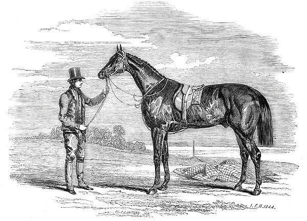 Foigh-a-Ballagh, the winner of the Great St. Leger... 1844. Creator: Unknown