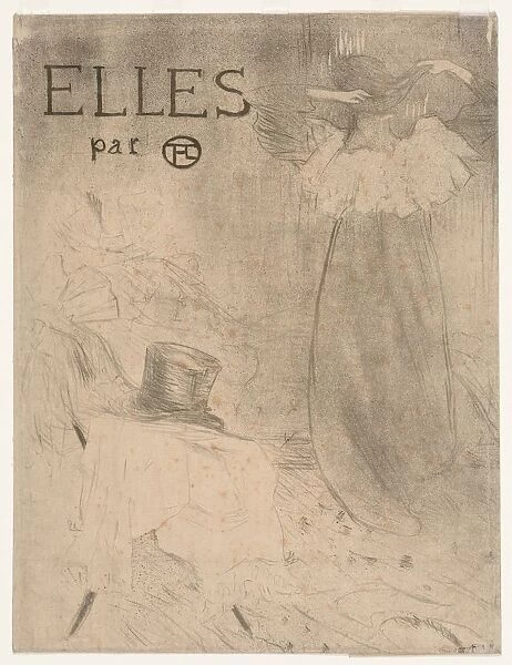 Folder for Frontispiece of Elles, 1896. Creator: Henri de Toulouse-Lautrec (French, 1864-1901)
