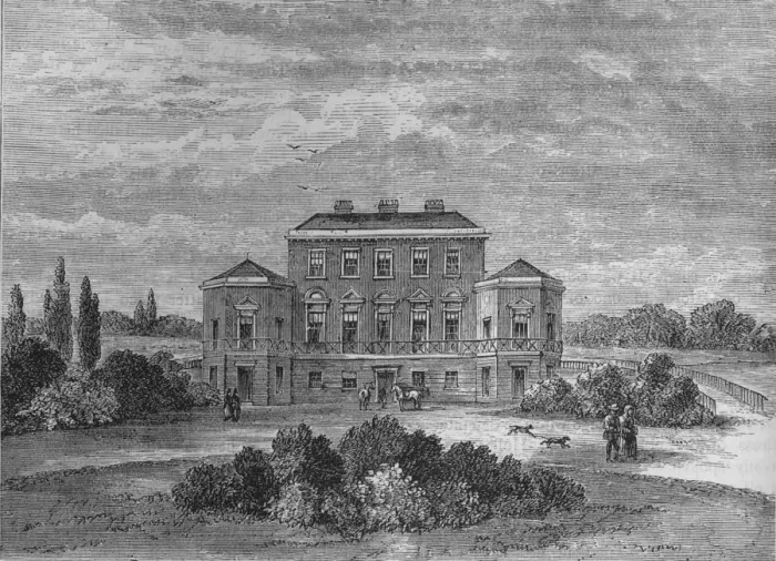 Framed Print : Foley House, Marylebone, Westminster, London, c1800 (1878) Framed Print : Foley House, Marylebone, Westminster, London, c1800 (1878)