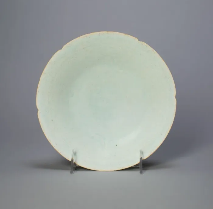 Framed Print : Foliate Bowl with Fish and Waves, Northern Song dynasty (960-1127), 12th century Framed Print : Foliate Bowl with Fish and Waves, Northern Song dynasty (960-1127), 12th century