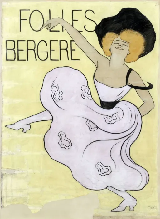 Framed Print : Folies Bergeres, 1900. Artist: Cappiello, Leonetto (1875-1942) Framed Print : Folies Bergeres, 1900. Artist: Cappiello, Leonetto (1875-1942)