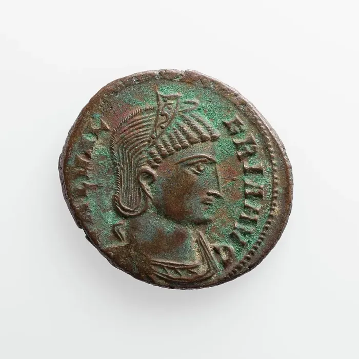 Framed Print : Follis of Galeria Valeria, A.D. 293-311. Creator: Unknown Framed Print : Follis of Galeria Valeria, A.D. 293-311. Creator: Unknown