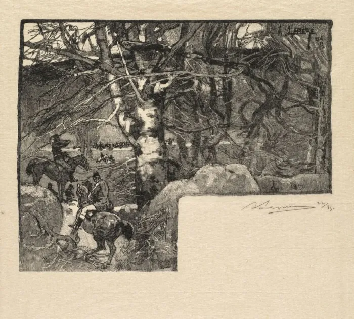 Framed Print : Fontainebleau Forest: Ride to the Hounds at Mont-Gerard (La Foret de Fontainebleau…) Framed Print : Fontainebleau Forest: Ride to the Hounds at Mont-Gerard (La Foret de Fontainebleau…)
