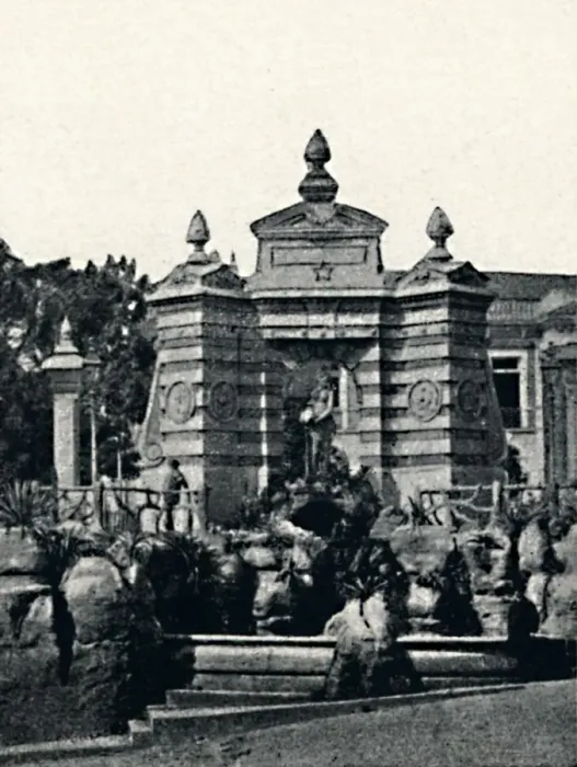Framed Print : Fonte no Jardim do Palacio, 1895. Artist: Paulo Kowalsky Framed Print : Fonte no Jardim do Palacio, 1895. Artist: Paulo Kowalsky