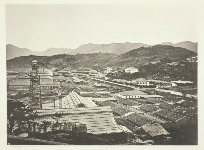 Framed Print : Foochow Arsenal, c. 1868. Creator: John Thomson Framed Print : Foochow Arsenal, c. 1868. Creator: John Thomson