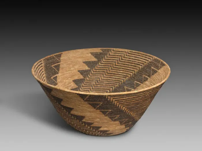 Framed Print : Food Basket, 1870 / 90. Creator: Unknown Framed Print : Food Basket, 1870 / 90. Creator: Unknown