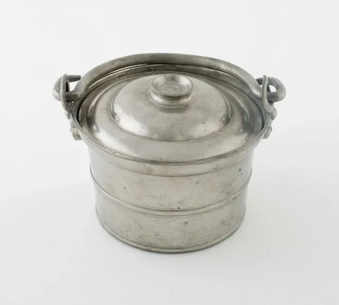 Framed Print : Food Container, France, 19th century. Creator: Bouvier Family Framed Print : Food Container, France, 19th century. Creator: Bouvier Family