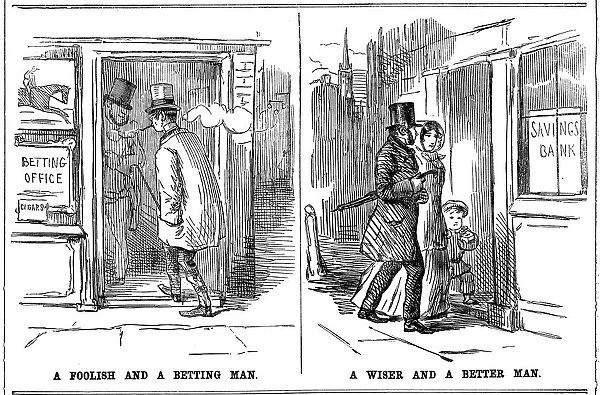 A Foolish and a Betting Man and A Wise and a Better Man, 1852
