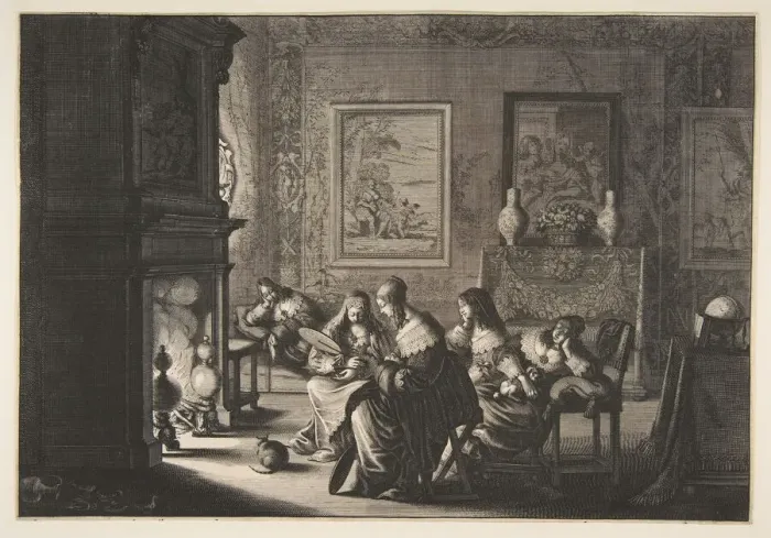 Framed Print : Foolish Virgins Sleeping (Les Vierges folles sommolent en attendant l arrivé Framed Print : Foolish Virgins Sleeping (Les Vierges folles sommolent en attendant l arrivé