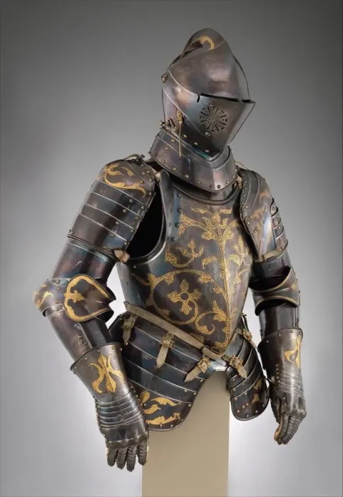 Framed Print : Foot-Combat armour of Prince-Elector Christian I of Saxony (reigned 1586-91), German Framed Print : Foot-Combat armour of Prince-Elector Christian I of Saxony (reigned 1586-91), German