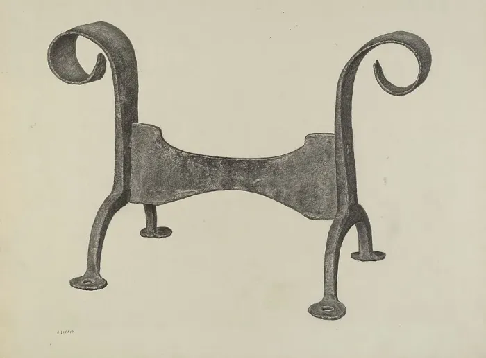 Framed Print : Foot Scraper, c. 1941. Creator: Jacob Lipkin Framed Print : Foot Scraper, c. 1941. Creator: Jacob Lipkin
