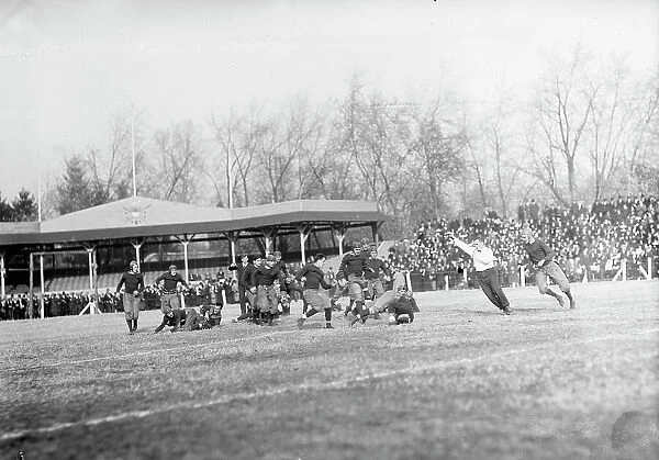 Football - Costello; Georgetown-Virginia Game, 1912. Creator: Harris & Ewing. Football - Costello; Georgetown-Virginia Game, 1912. Creator: Harris & Ewing