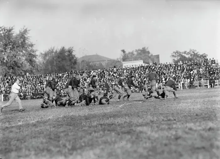 Framed Print : Football - Georgetown-Carlisle Game; Glenn Warner, 1912. Creator: Harris & Ewing. Football - Georgetown-Carlisle Game; Glenn Warner, 1912. Creator: Harris & Ewing Framed Print : Football - Georgetown-Carlisle Game; Glenn Warner, 1912. Creator: Harris & Ewing. Football - Georgetown-Carlisle Game; Glenn Warner, 1912. Creator: Harris & Ewing
