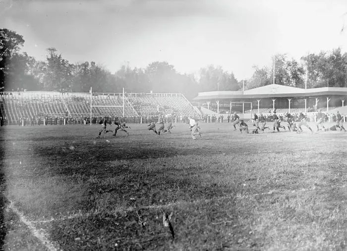 Framed Print : Football - Georgetown-Carlisle Game; Glenn Warner, 1912. Creator: Harris & Ewing. Football - Georgetown-Carlisle Game; Glenn Warner, 1912. Creator: Harris & Ewing Framed Print : Football - Georgetown-Carlisle Game; Glenn Warner, 1912. Creator: Harris & Ewing. Football - Georgetown-Carlisle Game; Glenn Warner, 1912. Creator: Harris & Ewing