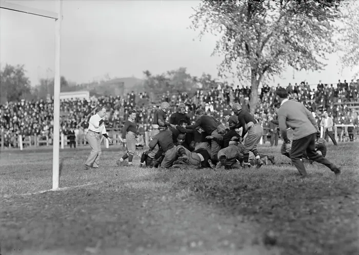 Framed Print : Football - Georgetown-Carlisle Game; Glenn Warner, 1912. Creator: Harris & Ewing. Football - Georgetown-Carlisle Game; Glenn Warner, 1912. Creator: Harris & Ewing Framed Print : Football - Georgetown-Carlisle Game; Glenn Warner, 1912. Creator: Harris & Ewing. Football - Georgetown-Carlisle Game; Glenn Warner, 1912. Creator: Harris & Ewing