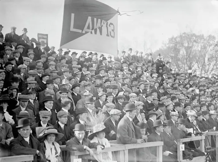 Framed Print : Football - Georgetown University Game, 1911. Creator: Harris & Ewing. Football - Georgetown University Game, 1911. Creator: Harris & Ewing Framed Print : Football - Georgetown University Game, 1911. Creator: Harris & Ewing. Football - Georgetown University Game, 1911. Creator: Harris & Ewing