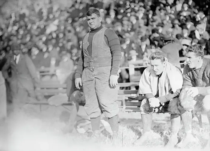 Framed Print : Football - Georgetown University Game, 1911. Creator: Harris & Ewing. Football - Georgetown University Game, 1911. Creator: Harris & Ewing Framed Print : Football - Georgetown University Game, 1911. Creator: Harris & Ewing. Football - Georgetown University Game, 1911. Creator: Harris & Ewing