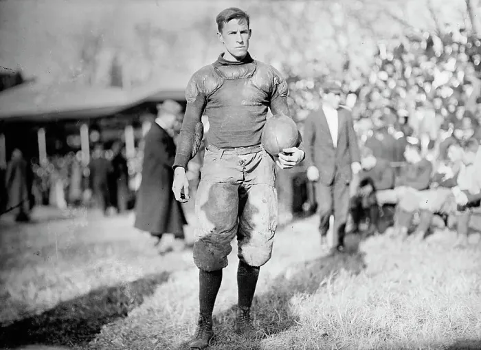 Framed Print : Football - Georgetown University Game, 1911. Creator: Harris & Ewing. Football - Georgetown University Game, 1911. Creator: Harris & Ewing Framed Print : Football - Georgetown University Game, 1911. Creator: Harris & Ewing. Football - Georgetown University Game, 1911. Creator: Harris & Ewing