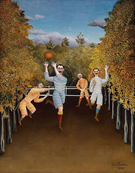 The Football Players, 1908