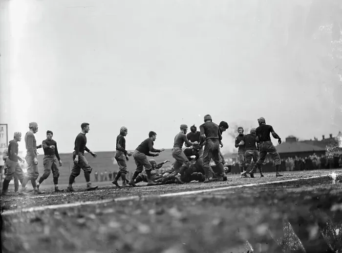 Framed Print : Football University of Virginia Game, 1910. Creator: Harris & Ewing. Football University of Virginia Game, 1910. Creator: Harris & Ewing Framed Print : Football University of Virginia Game, 1910. Creator: Harris & Ewing. Football University of Virginia Game, 1910. Creator: Harris & Ewing