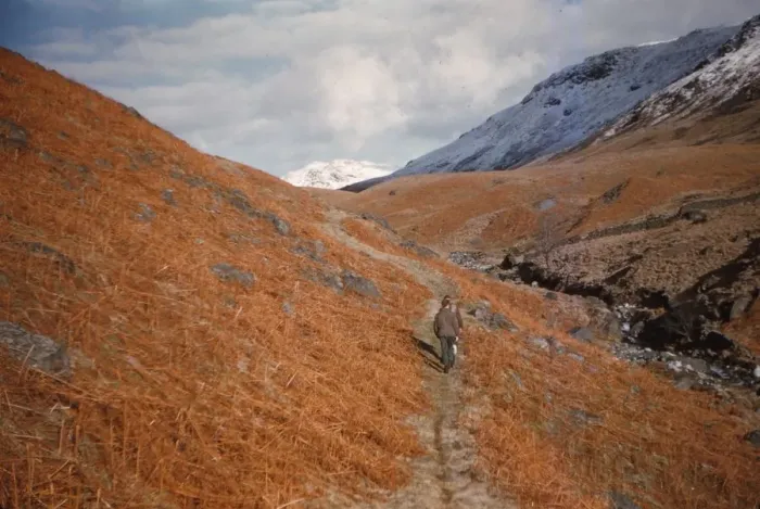 Framed Print : Footpath in Eskdale, Cumberland, February, c1960. Artist: CM Dixon Framed Print : Footpath in Eskdale, Cumberland, February, c1960. Artist: CM Dixon